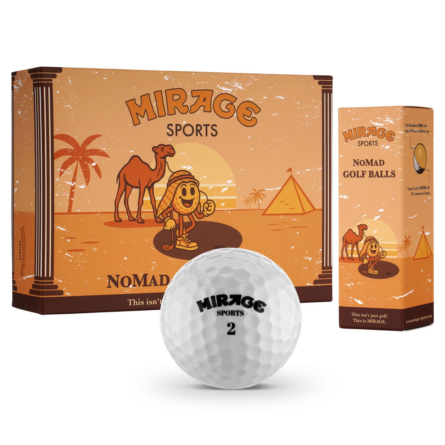 Mirage Sports Golf Balls